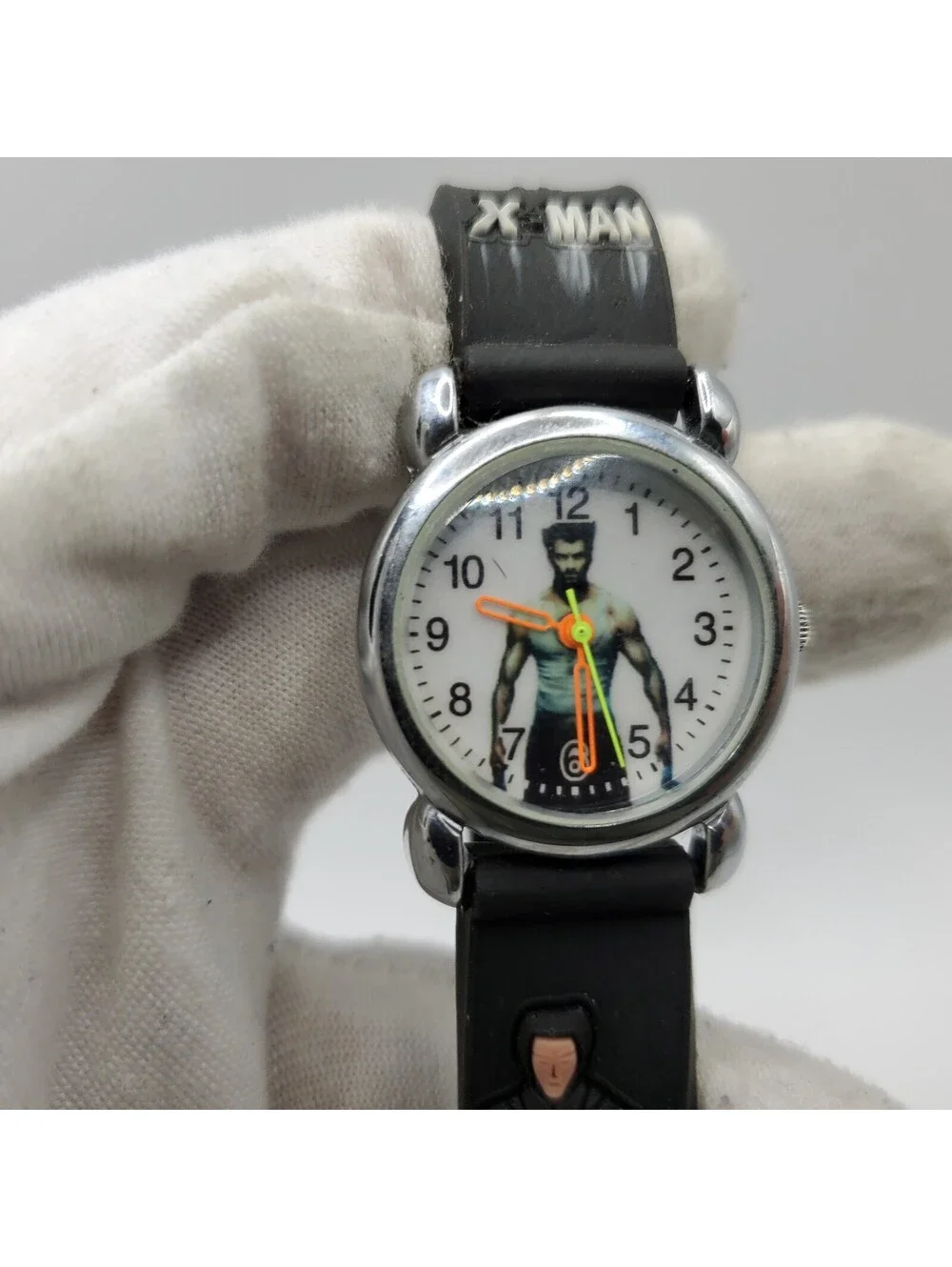 Vintage X-man Wolverine Kids Watch For Parts Or Repair